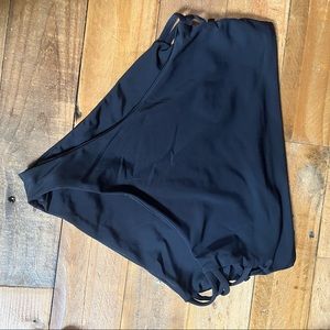 Mara Hoffman lace high waisted bikini bottom